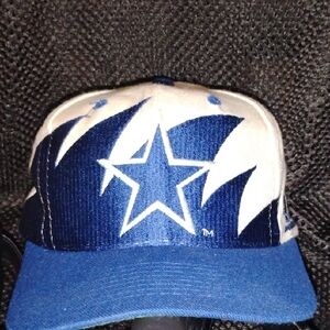 Logo Athletic Blue and White Starburst Cap